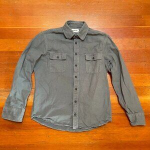 Taylor Stitch Yosemite Shirt Slate Blue-Gray Men's Small/38 Rrp $138